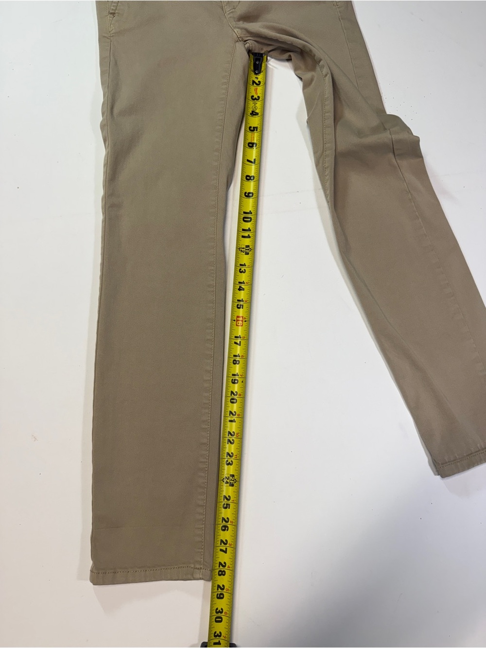 American Eagle Outfitters Slim Fit Chino Pants in Light Tan - Picture 10 of 10